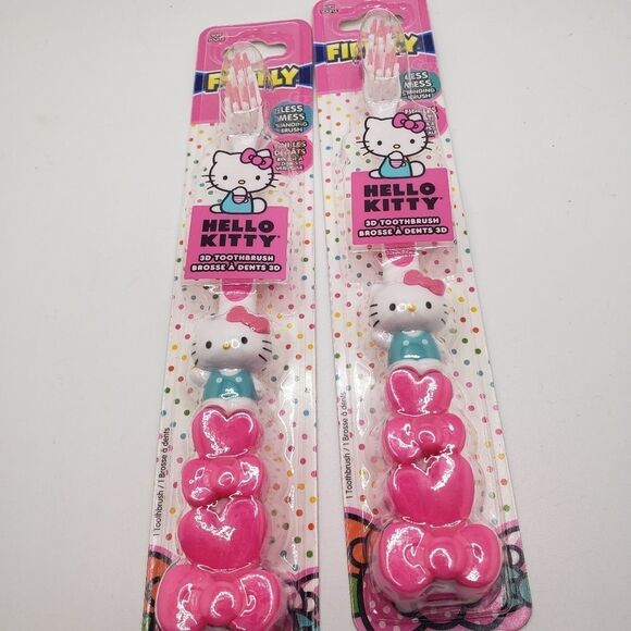 Hello Kitty standing toothbrush 2 pack - Picture 2 of 4